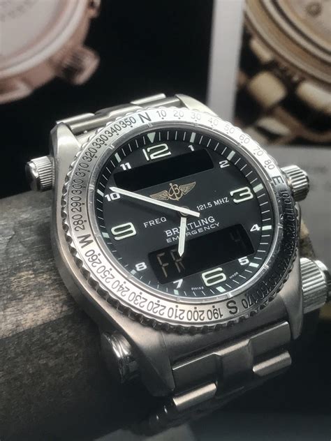 breitling emergency 1 price|breitling emergency watch.